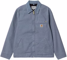 Carhartt WIP Detroit Jacket Summer Blue Zipper Collared Pocket Outerwear. I032940-25A-3K Carhartt WIP Detroit Jacket Summer Blue Zipper Collared Pocket Outerwear. I032940-25A-3K
