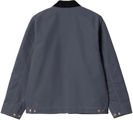 Carhartt WIP Detroit Jaket Zeus Colorblock Logo Zip Jaket Biru. I032940-1YM-01 Lookbook Carhartt WIP Detroit Jaket Zeus Colorblock Logo Zip Jaket Biru. I032940-1YM-01