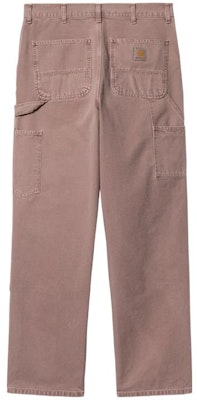 Carhartt WIP Double Knee Pants FW22 Patchwork Warna Merah Jambu Pudar. I029196-0W8-FH Lookbook Carhartt WIP Double Knee Pants FW22 Patchwork Warna Merah Jambu Pudar. I029196-0W8-FH