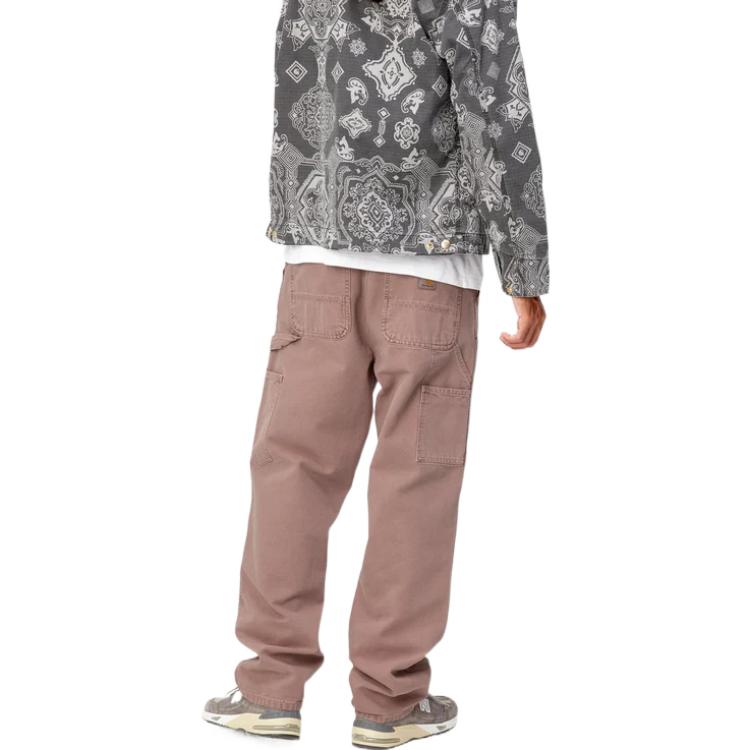 Purchase Carhartt WIP Double Knee Pants FW22 Solid Patchwork Misty Pink. I029196-0W8-FH