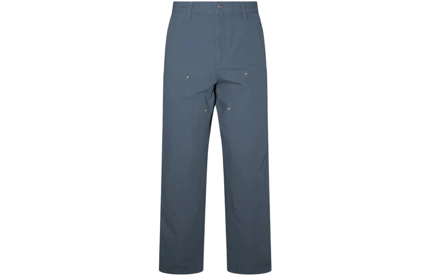 Carhartt WIP Double Knee Pants Grey -  Casual Workwear Straight Fit. I031501-1CQ-01