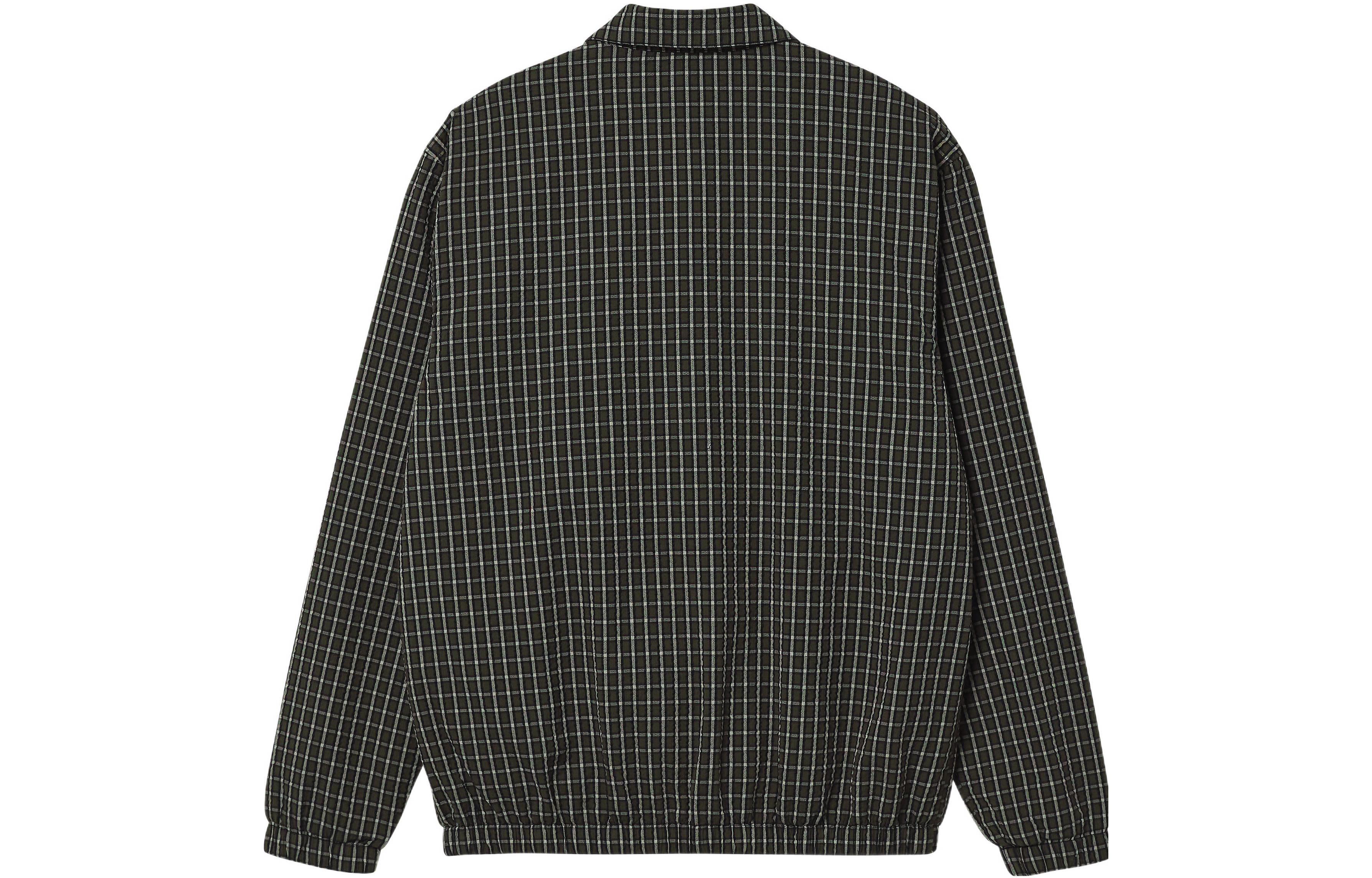 Lookbook Carhartt WIP Dryden Jacket Green Plaid Single-Breasted Long Sleeve  Jacket I030024-0QW-XX