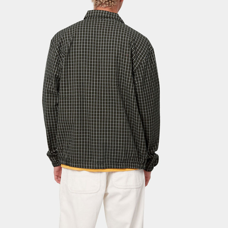 Purchase Carhartt WIP Dryden Jacket Green Plaid Single-Breasted Long Sleeve  Jacket I030024-0QW-XX