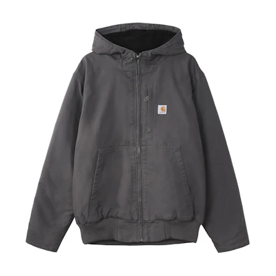 Carhartt WIP Duck Active Jacket Loose Fit - Insulated Canvas Hoodie Jacket 103371