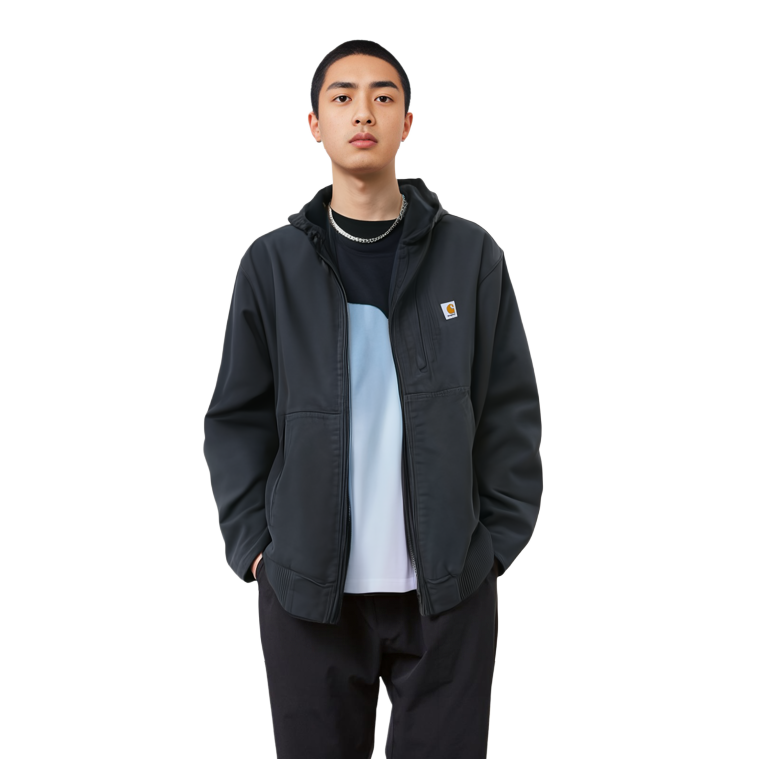 Carhartt WIP Duck Active Jacket Loose Fit - Insulated Canvas Hoodie Jacket 103371 圖 9