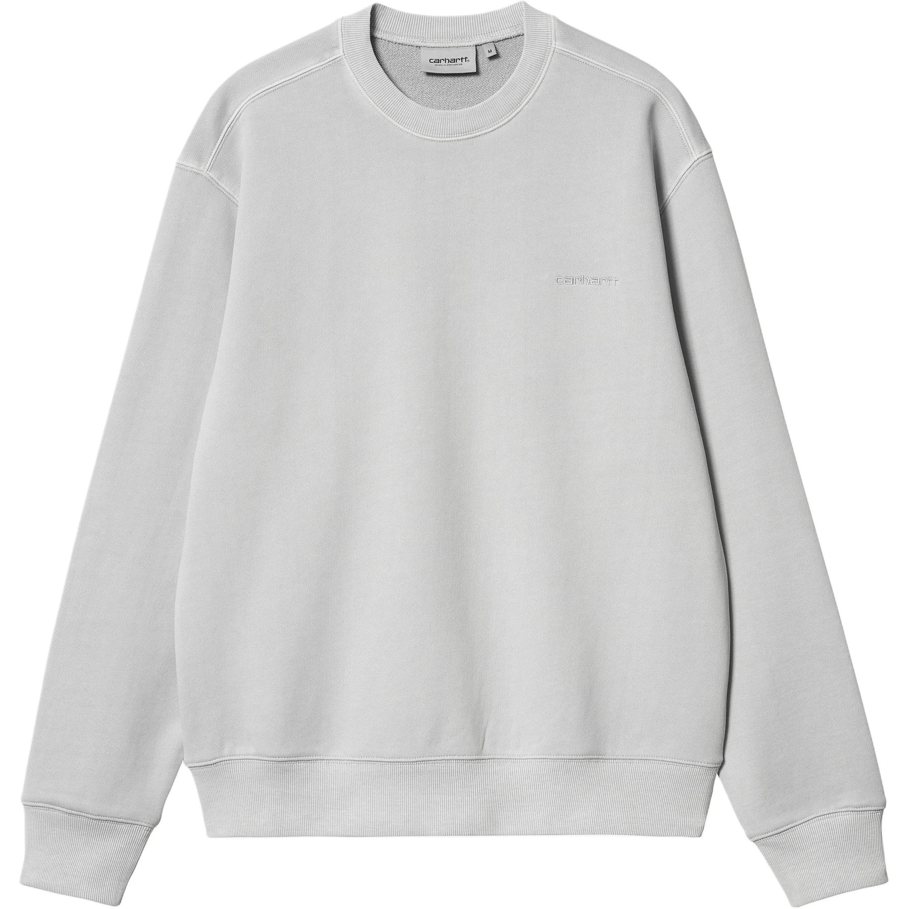 Carhartt WIP Duster Script Sweat Oversized Embroidered Crewneck Sweatshirt Men I033065-29J-GD