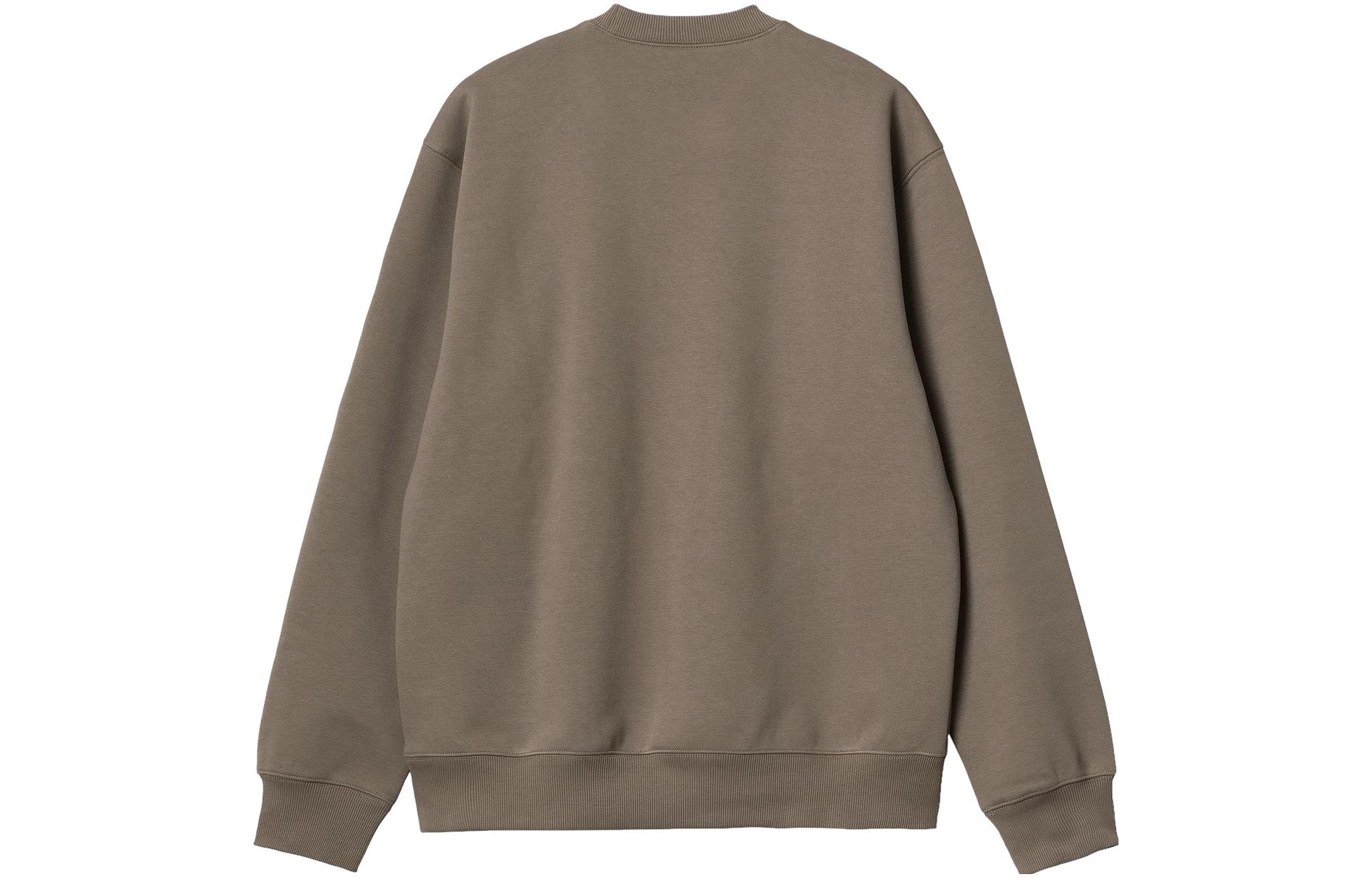 Lookbook Carhartt WIP 刺绣标志长袖圆领卫衣 I030546-1R8-XX