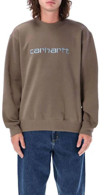 Carhartt WIP 刺绣标志长袖圆领卫衣 I030546-1R8-XX Shop Carhartt WIP 刺绣标志长袖圆领卫衣 I030546-1R8-XX