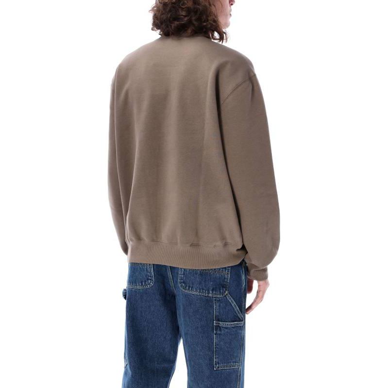 Purchase Carhartt WIP 刺绣标志长袖圆领卫衣 I030546-1R8-XX