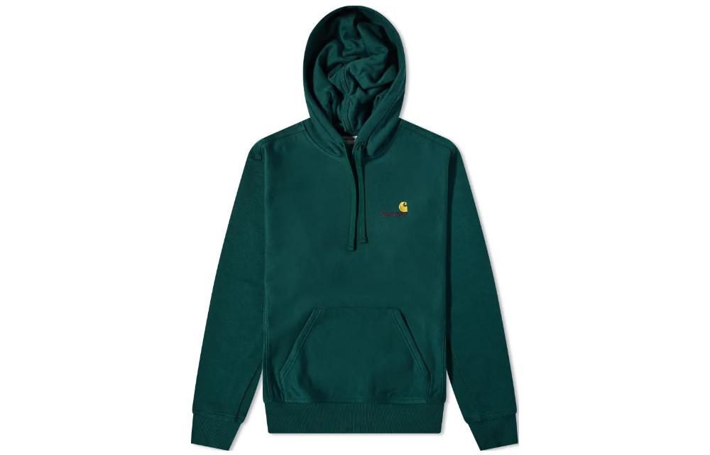 Carhartt WIP Embroidered Logo Hoodie Lake Blue - I028279-827XX