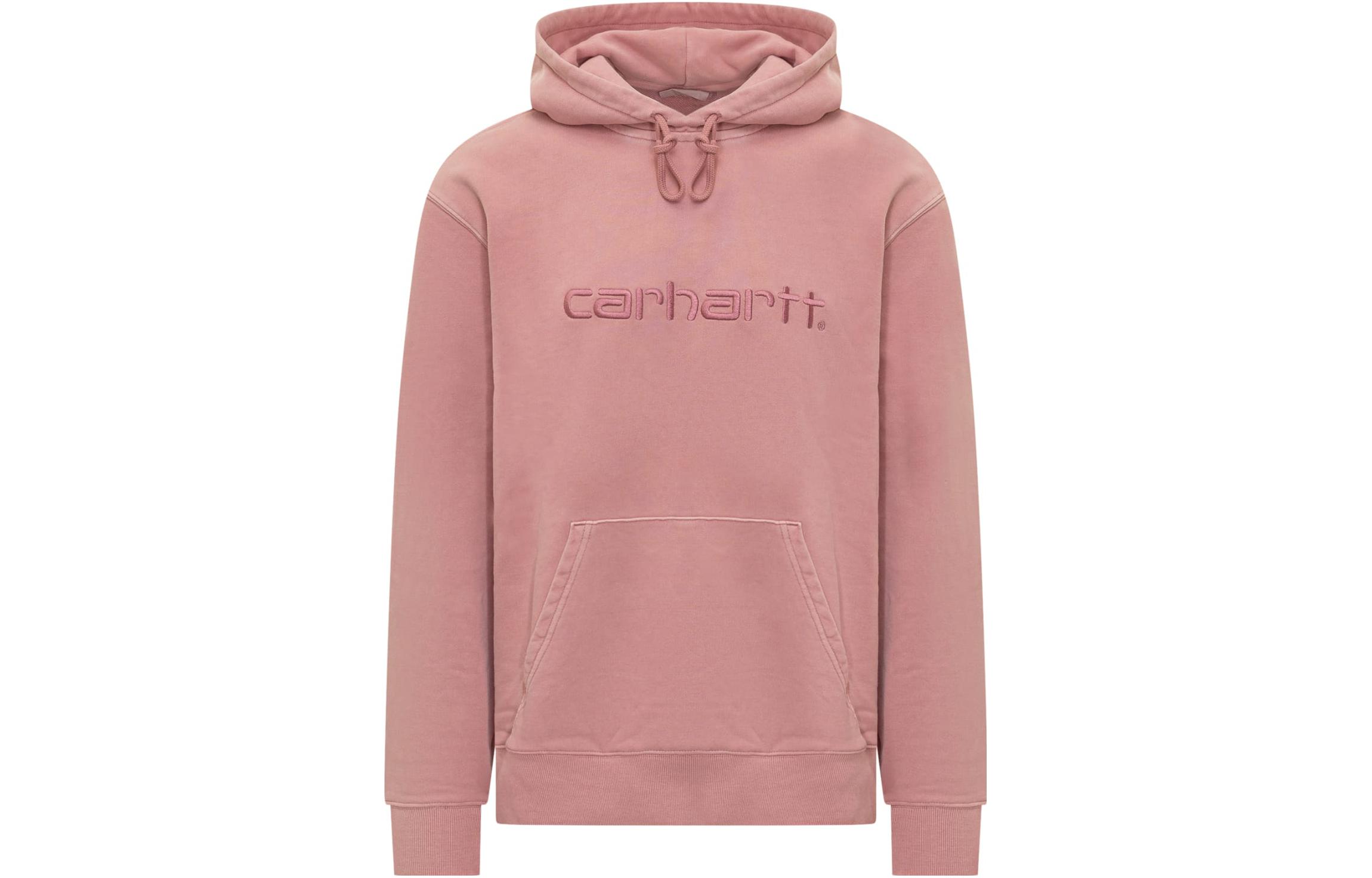 Carhartt WIP Embroidered Logo Pullover Sweatshirt Pink I030145-1D2-GD
