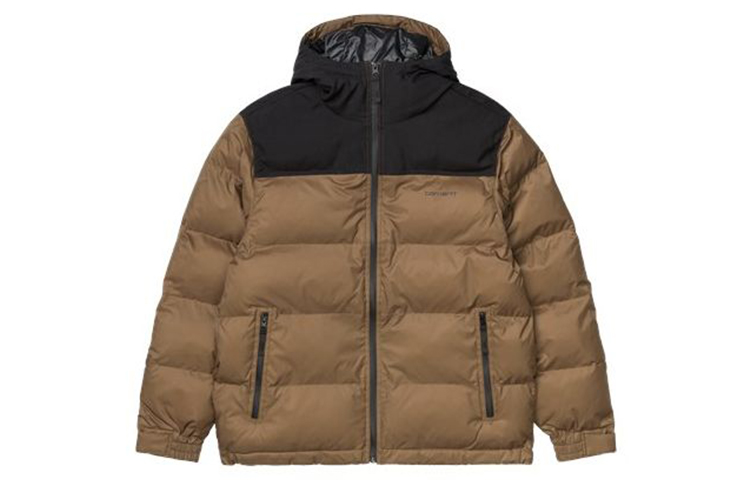 Carhartt WIP Fashion Patch Hooded Down Jacket for Men I026811-HZ-00