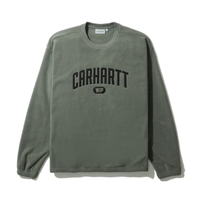Carhartt WIP Fleece Crewneck Sweatshirt Winter - Army Green CHXSWA202010F-GRX