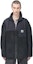 Shop Carhartt WIP Fleece Logo Jacket for Men - Black Stand Collar I029566-89-XX