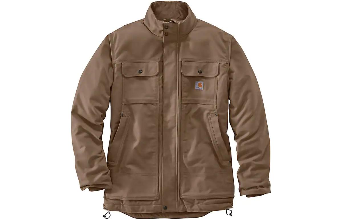 Carhartt WIP Full Swing Insulated Waterproof Jacket Brown for Men 104468