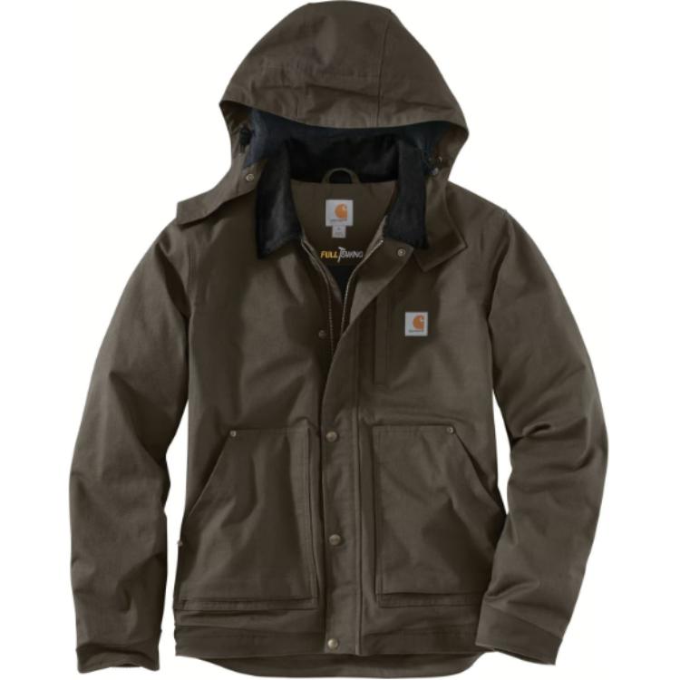 Carhartt WIP Full Swing Ripstop Insulated Jacket Warmest Rating Hooded Relaxed Fit 103372
