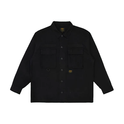 Carhartt WIP FW21 Black Plain Pocket Shirt Jacket Unisex CHXSTA211024G-BKX