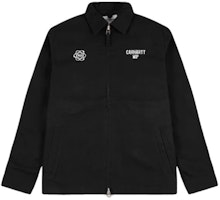 Carhartt WIP FW21 Cartograph Jacket Embroidered Logo Regular Fit Black I028824-89-00 Carhartt WIP FW21 Cartograph Jacket Embroidered Logo Regular Fit Black I028824-89-00