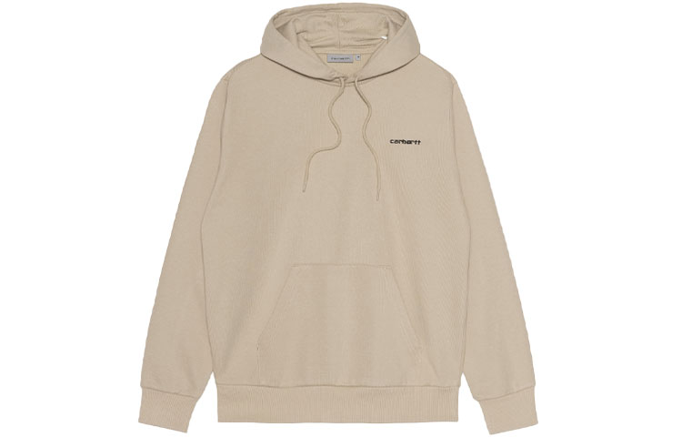 Carhartt WIP FW21 Embroidered Logo Hoodie Khaki Unisex I028937-AW-XX