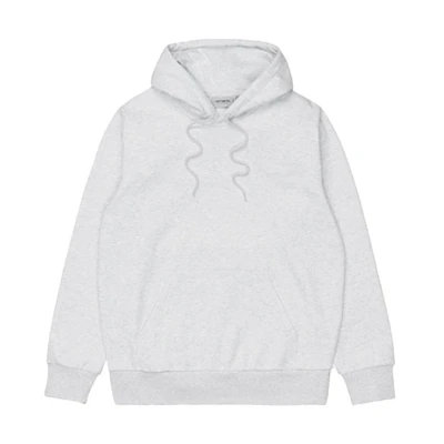 Carhartt WIP FW21 Embroidered Logo Hoodie Light Gray Unisex I028937-482-90