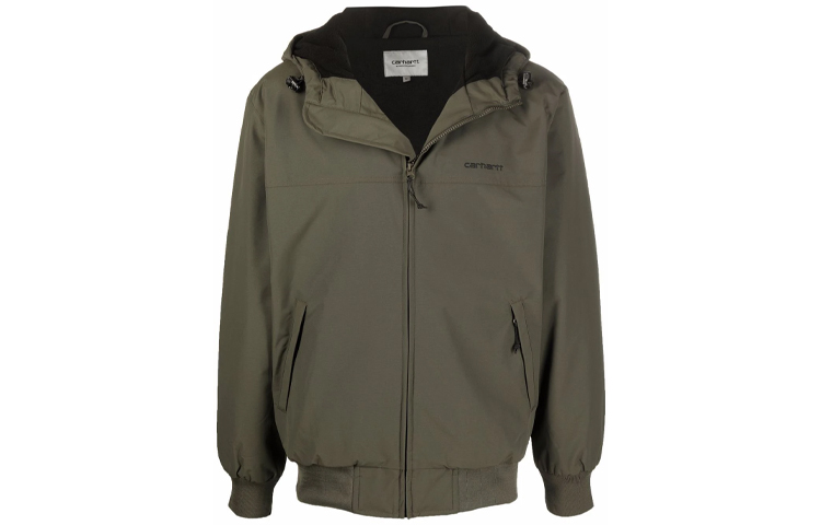 Carhartt WIP FW21 Loose-Fit Waterproof Sailing Jacket Army Green I0284360-300P-XX