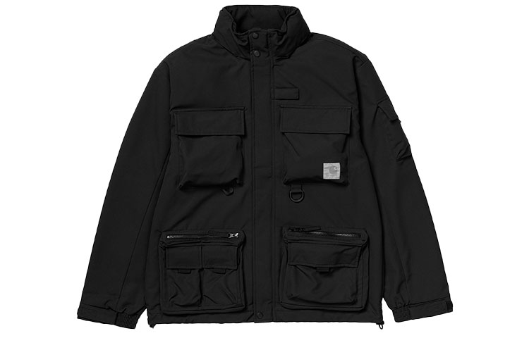 Carhartt WIP FW21 Multi-Pocket Stand Collar Jacket Unisex Black I026022-89-00