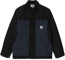 Carhartt WIP FW21 OG Arctic Coat Multi-Pocket Jacket Unisex Black Classic Colorblock I029769-0IE-3K Carhartt WIP FW21 OG Arctic Coat Multi-Pocket Jacket Unisex Black Classic Colorblock I029769-0IE-3K