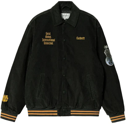 Chaqueta Negra Abotonada Bordada Carhartt WIP FW22. I030819-0ZH-XX Buy Chaqueta Negra Abotonada Bordada Carhartt WIP FW22. I030819-0ZH-XX