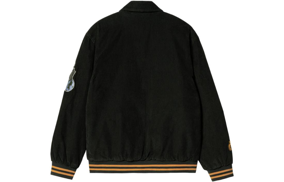 Carhartt WIP FW22  Black Embroidered Letter Button-Up Jacket. I030819-0ZH-XX 圖 3