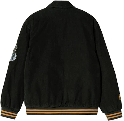 Chaqueta Negra Abotonada Bordada Carhartt WIP FW22. I030819-0ZH-XX Lookbook Chaqueta Negra Abotonada Bordada Carhartt WIP FW22. I030819-0ZH-XX