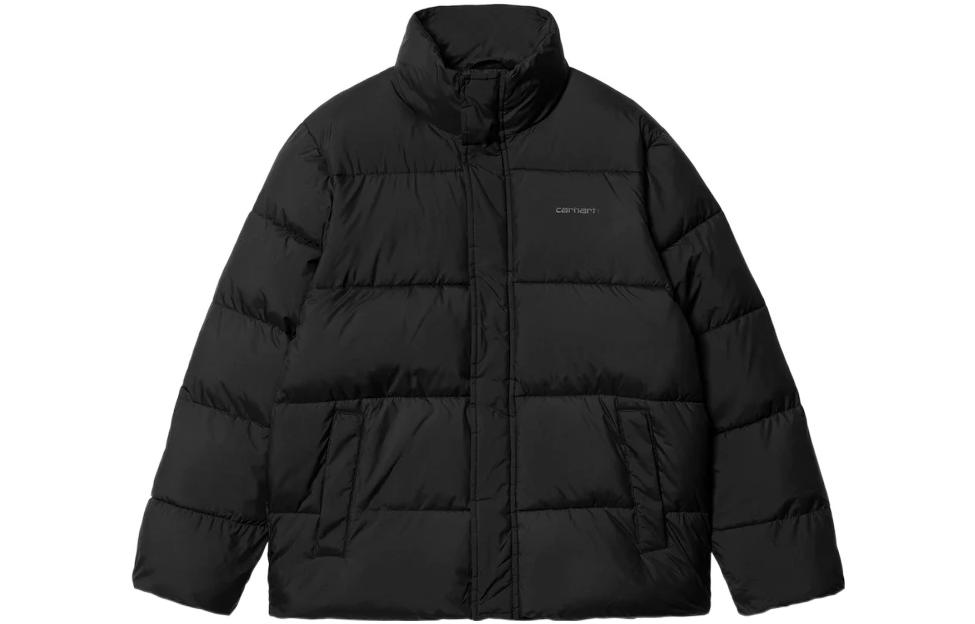 Carhartt WIP FW22  Black Logo Print Stand Collar Down Jacket. I030822-00E-XX 圖 2