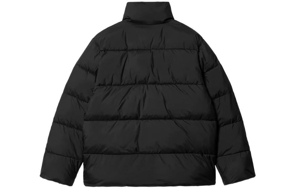 Carhartt WIP FW22  Black Logo Print Stand Collar Down Jacket. I030822-00E-XX 圖 3