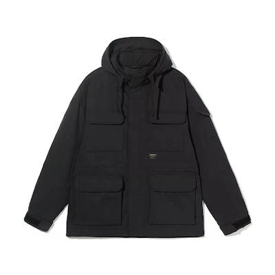 Carhartt WIP FW22 Black Solid Casual Hoodie Jacket. CHXJKA222015