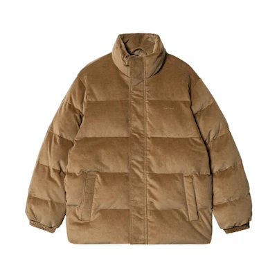 Carhartt WIP FW22 Corduroy Zip Jacket Brown I030825-18J-XX