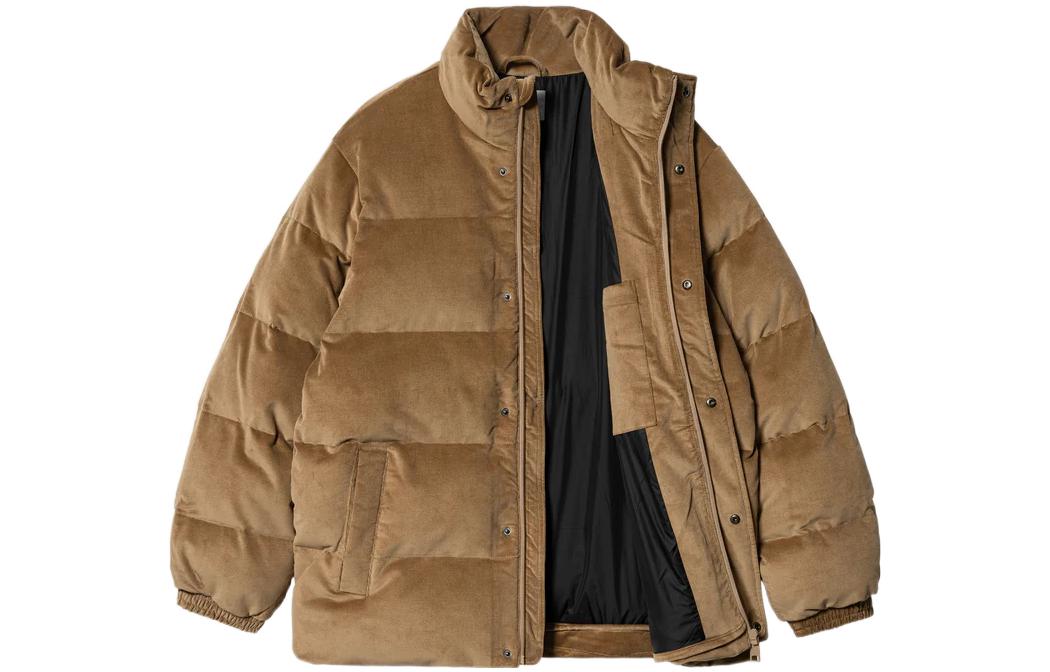 Shop Carhartt WIP FW22  Corduroy Zip Jacket Brown I030825-18J-XX