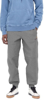 Carhartt WIP FW22 Seluar Jogger Sweatpants Kelabu Logo Sulaman. I027042-ZM-XX Lookbook Carhartt WIP FW22 Seluar Jogger Sweatpants Kelabu Logo Sulaman. I027042-ZM-XX