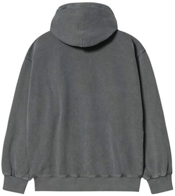 Carhartt WIP FW22 Grey Solid Color Pullover Hoodie. I029523-SOT Lookbook Carhartt WIP FW22 Grey Solid Color Pullover Hoodie. I029523-SOT