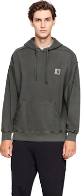 Carhartt WIP FW22 Grey Solid Color Pullover Hoodie. I029523-SOT Purchase Carhartt WIP FW22 Grey Solid Color Pullover Hoodie. I029523-SOT