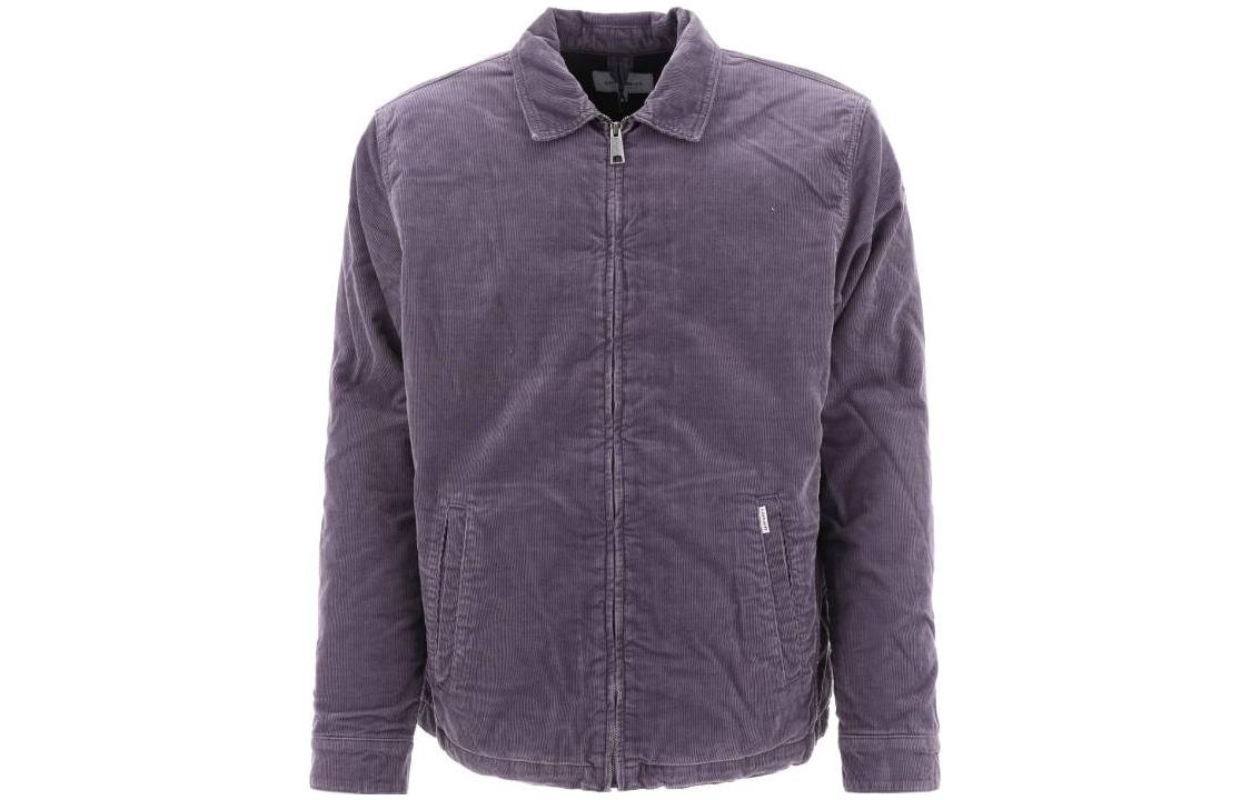 Carhartt WIP FW22  Purple Zip-Up Collar Jacket I0307640-W7-02