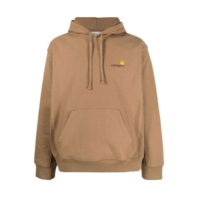 Carhartt WIP FW22 American Script Logo Sweatshirt Yellow I028279-1CM-XX