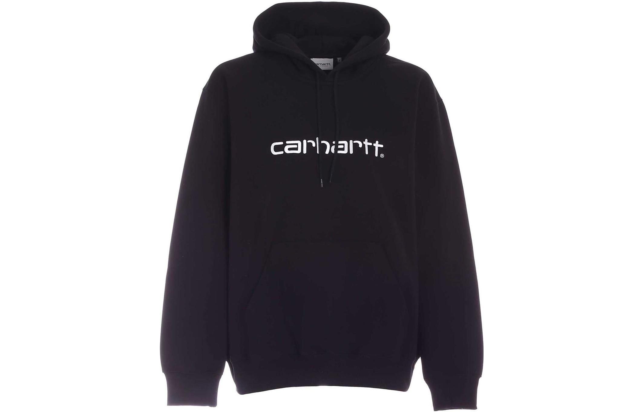 Order Carhartt WIP FW22 Hoodie Hitam dengan Cetakan Logo. I0302300D2XXBLACK