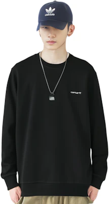 Carhartt WIP 2022秋冬款黑色字母印花连帽衫 I031242-0D2-XX Purchase Carhartt WIP 2022秋冬款黑色字母印花连帽衫 I031242-0D2-XX