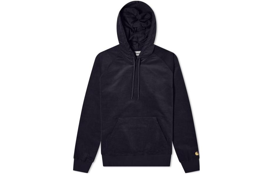 Carhartt WIP FW22 Black Solid Pocket Hooded Sweatshirt I029101-1C90