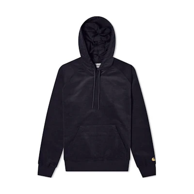 Carhartt WIP FW22 Black Solid Pocket Hooded Sweatshirt I029101-1C90