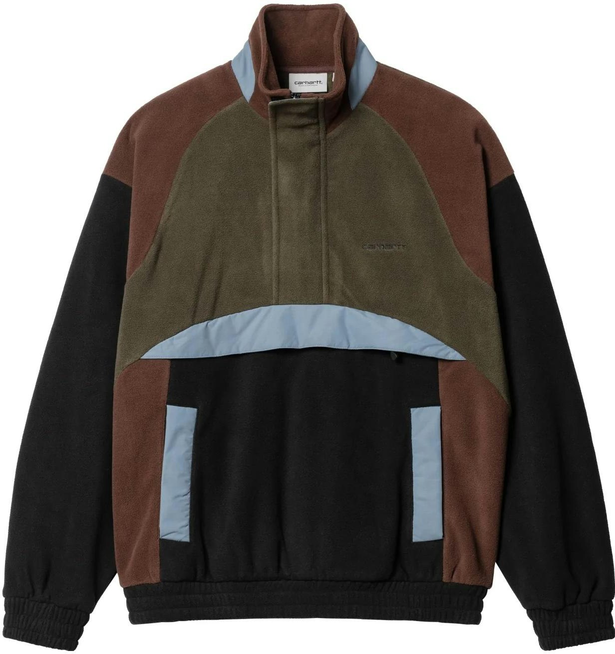 carhartt-wip-fw-22-brody-half-zip-pullover-sweatshirt-black-brown-men-i030926-15-b-xx
