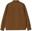 Lookbook Carhartt WIP FW22 Brown Shirt Jacket with Dual Chest Pockets. I030792-HZ-XX