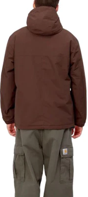 Carhartt WIP FW22 Jaket Waterproof Half-Zip Logo Coklat Pullover I030820-12D-XX Purchase Carhartt WIP FW22 Jaket Waterproof Half-Zip Logo Coklat Pullover I030820-12D-XX