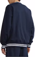 Cheap Carhartt WIP FW22 拼色刺繡LOGO男士藍色連帽衫 CHXSWA222049J-BLX