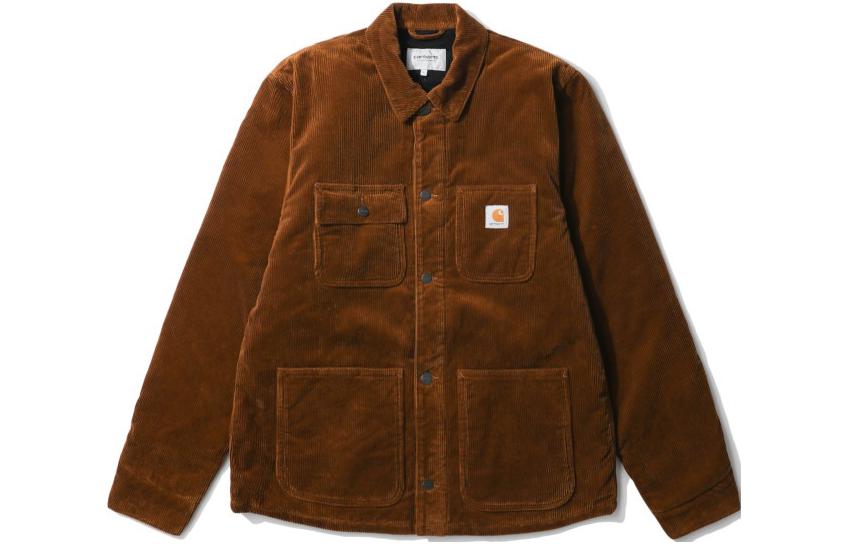 Carhartt WIP FW22 Corduroy Thick Multi-Pocket Jacket Brown Workwear CHXJKI028628F-BDM