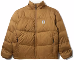 Carhartt WIP FW22 Cullen Reversible Jacket Brown - Outdoor Warm Unisex Insulated Coat CHXDNA222034J-BWL Carhartt WIP FW22 Cullen Reversible Jacket Brown - Outdoor Warm Unisex Insulated Coat CHXDNA222034J-BWL
